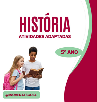 Capa apostila história 5º ano