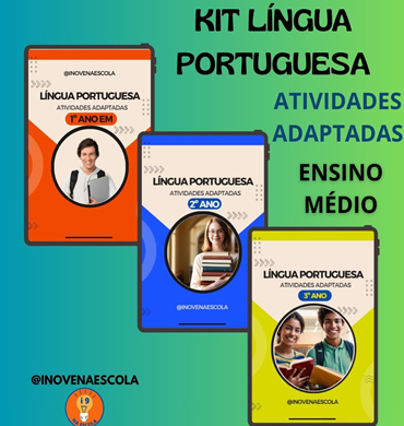 Capa Kit de Português Ensino Médio