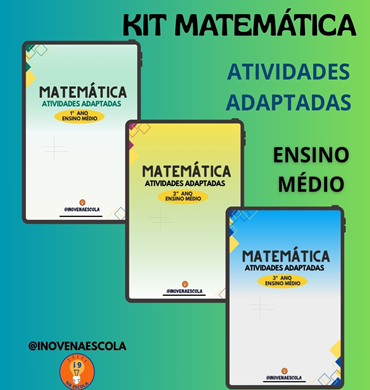 Capa imagem Kit Matemática Ensino Médio