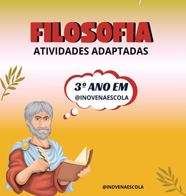 Capa Projeto Filosofia 3º Ano EM